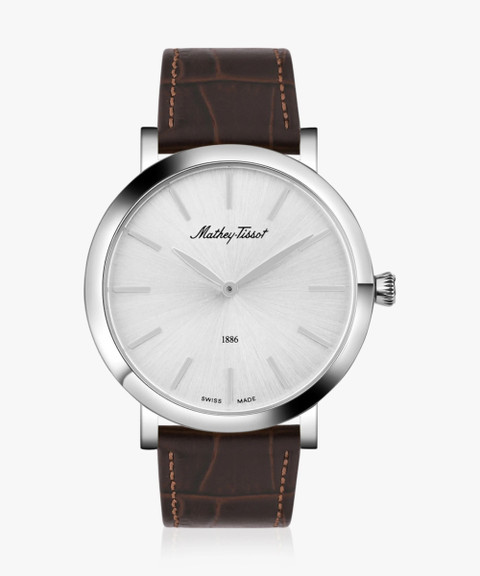 Mathey-Tissot Swiss Made Silver Dial Classic Analog Watch For Men