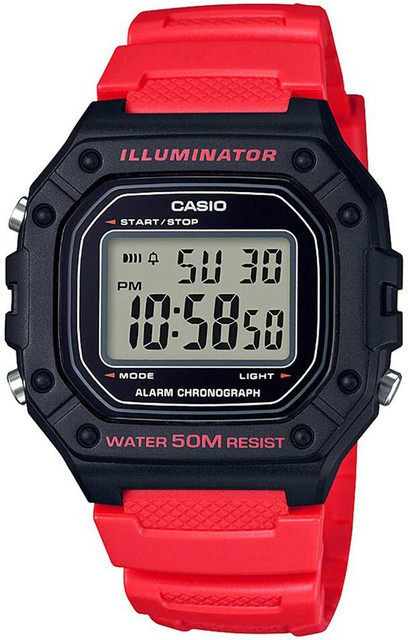 CASIO W-218H-4BVDF Youth Digital W-218H-4BVDF Digital Watch