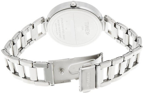 TIMEX Silver-Dial Analog Watch For Women