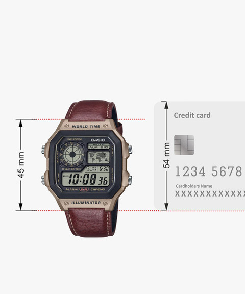 CASIO デジタル腕時計 AE-1200WHL-5AV カシオ ロイヤル AE