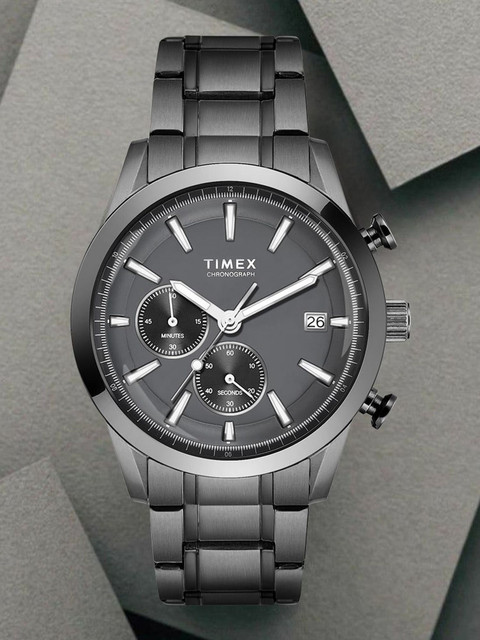 TIMEX Chronograph Grey Dial Analog Watch For Men