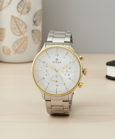 Silver 90102sl03 Titan Watch Price Titan NQ90102BM01 Classique