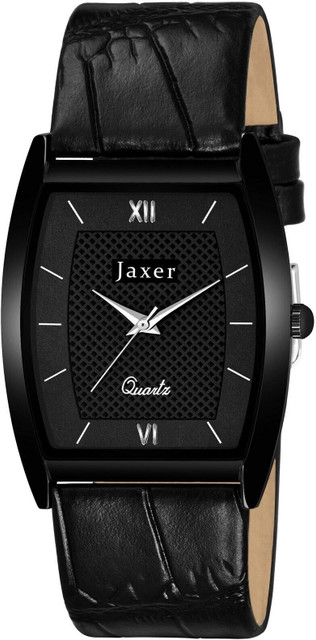 Black Jaxer Watch Price Jaxer Black Dial Steel Chain Analog Wrist