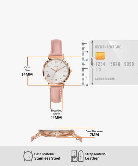 フォッシル 腕時計 DAISY ES4794 レディース 正規輸入品 ブラウン FOSSIL Daisy Daisy Analog Watch - For Women - Buy FOSSIL Daisy