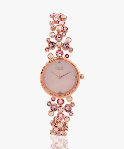Titan Raga Moonlight Analog Watch For Women Buy Titan Raga
