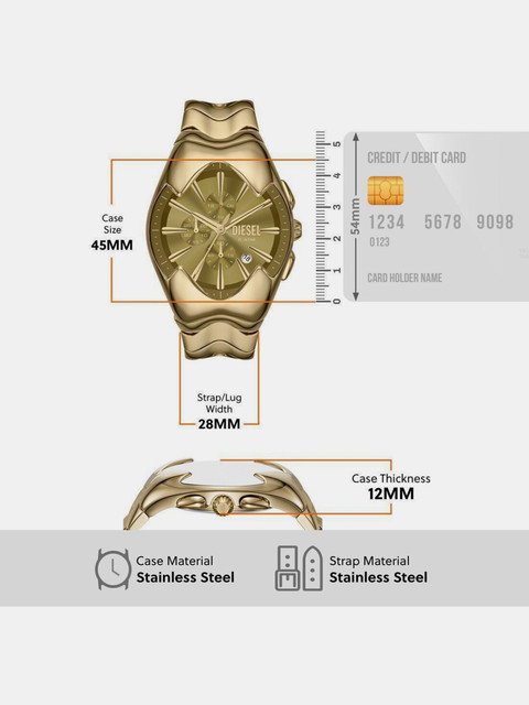 DIESEL Mercurial Mercurial Analog Watch - For Men - Buy DIESEL