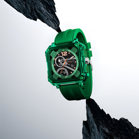 Carlington CT 8121 Green Velocity Series Analog-Digital Watch