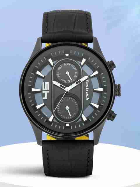 Fastrack Fastfit Fastrack Watches For Mens In Leather Belt