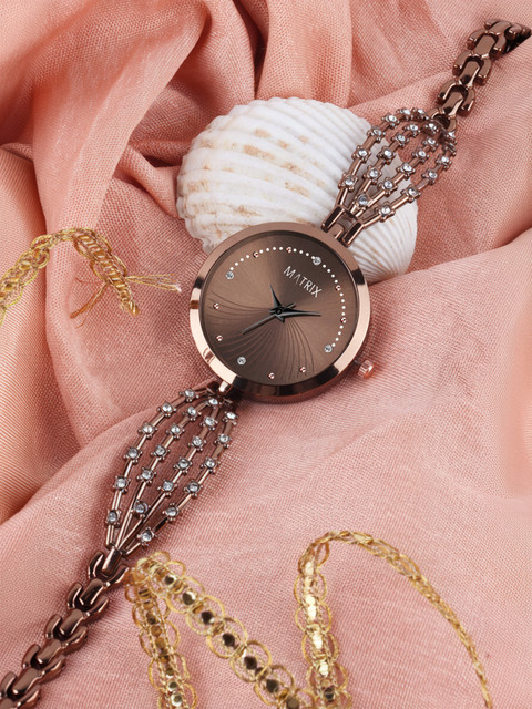 MATRIX Daisy Bracelet Style Analog Watch For Women