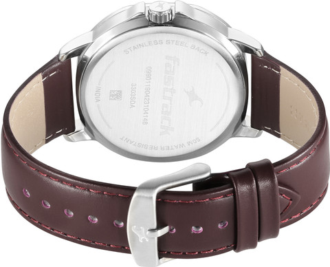 Fastrack Fastrack Exuberant Multifunction Blue Dial Brown