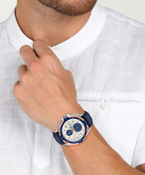 CASIO EFR-539L-7CVUDF Edifice EFR-539L-7CVUDF White Dial Brown