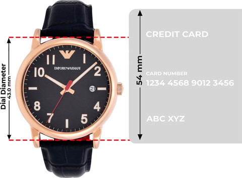 Leather Armani Smart Watches Leather Armani Smart Watch Gold