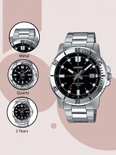 CASIO Enticer Men's Enticer ( MTP-VD01D-1EVUDF ) Analog Watch