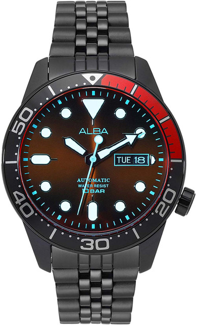 Mens Watches Alba Wrist Watch Alba Seiko Men's Quartz Titanium