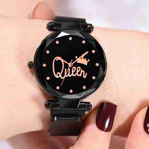 Marclex BLACK QUEEN MAGNET New Arrival Best Designer Hot Selling Top  Trending Unique Festive Style Watch Analog Watch For Women