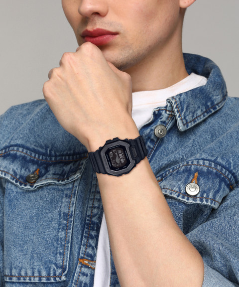 CASIO GBX-100NS-1DR G-Shock Dial Black Resin Strap Digital Watch