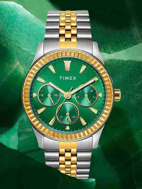 TIMEX Multifunction Green Dial Analog Watch For Men Buy TIMEX