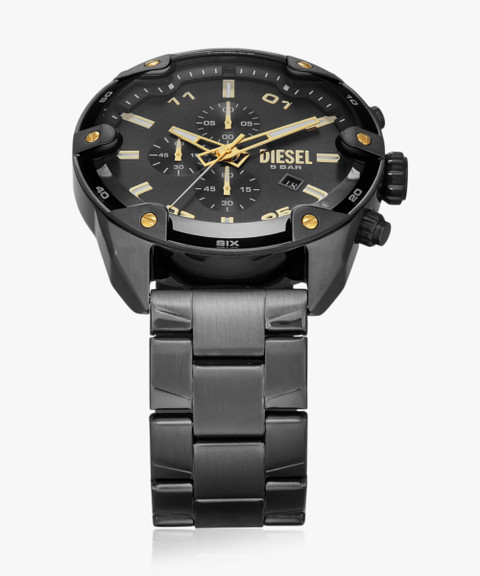 DIESEL Spiked Spiked Analog Watch - For Men - Buy DIESEL Spiked