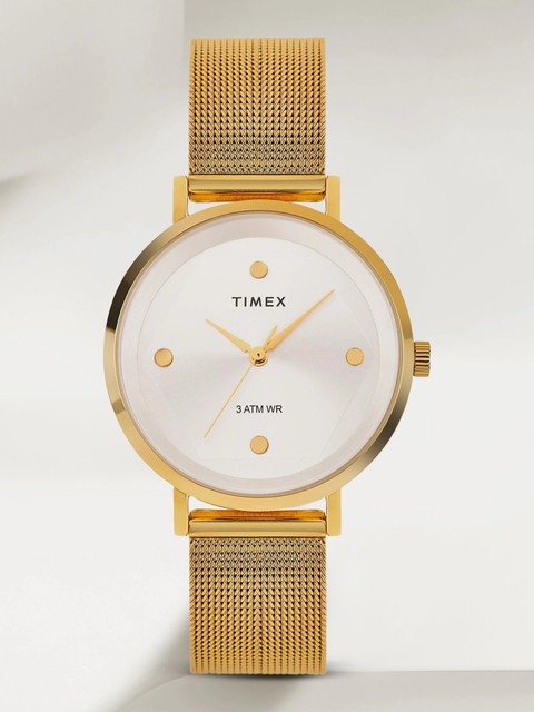 TIMEX Silver Dial Analog Watch For Women