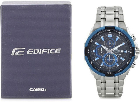 Stainless Steel Edifice Casio Wr100m Efr 539 Price In India CASIO