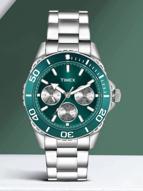 TIMEX Multi Function Teal Dial Analog Watch For Men