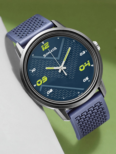 SONATA NP77085PP14W Volt Analog Watch For Men