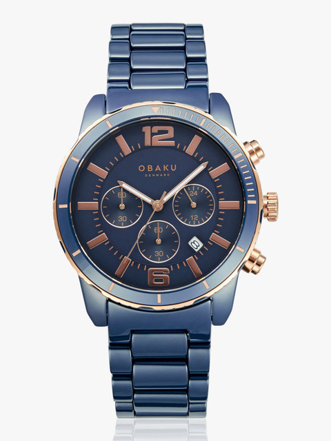 OBAKU Falk Oxford Ceramic Falk Oxford Chronograph Analog Watch
