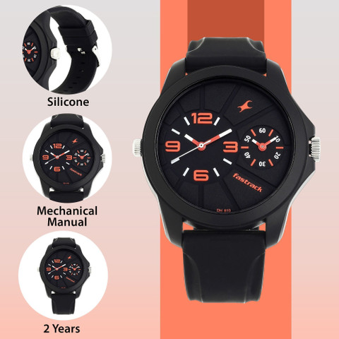 Fastrack NP38042PP01 Two Timers Analog Watch For Men Buy