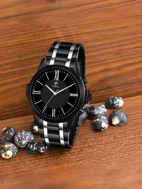 Versatile Men's Two-Tone Analog Chain Watch - Image 5