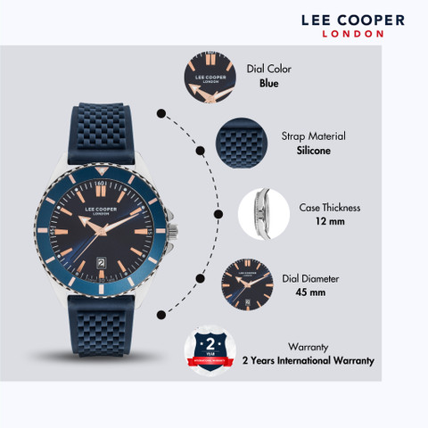 LEE COOPER LC07361.599 Analog Luminous Index Analog Watch - For