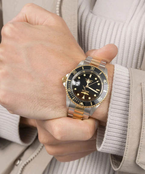 Two Tone 8927ob Pro Diver INVICTA 8927OB Pro Diver Automatic Black