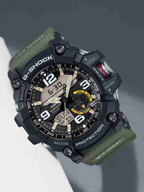 CASIO GG-1000-1A3DR G-Shock GG-1000-1A3DR Black Dial Green Resin