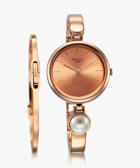 Titan Raga Power Pearls Analog Watch For Women Buy Titan Raga