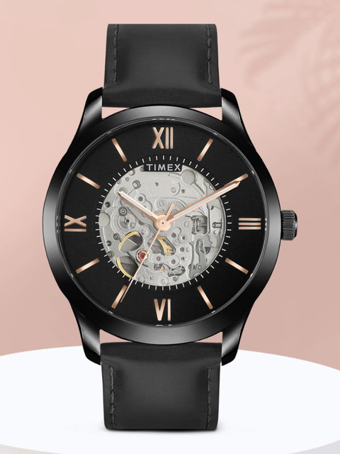 TIMEX Automatic Black Dial Analog Watch For Men Buy TIMEX