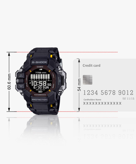 CASIO GPR-H1000-1DR G-Shock Dial Black Bio-Based Resin Band