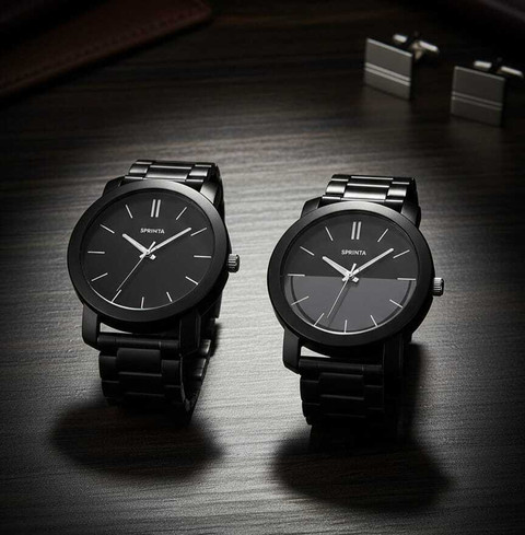 Sprinta Combo 88 Chain New Designee Black Chain Premium Wrist Watches  For-Boys Men Combo 88 Chain New Designee Black Chain Premium Wrist  Watches