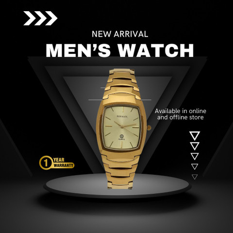 Royalex Golden Tungsten Ceramic Case and Golden Ceramic Chain