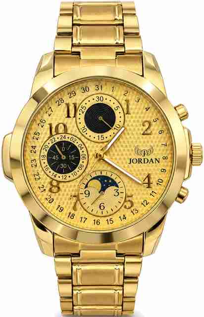 jordan watches Analog Watch - For Men JD-1660-GD - Image 5