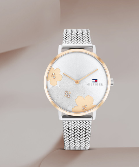 Silver Tommy Hilfiger Pippa 1781920 Tommy Hilfiger Ladies Pippa