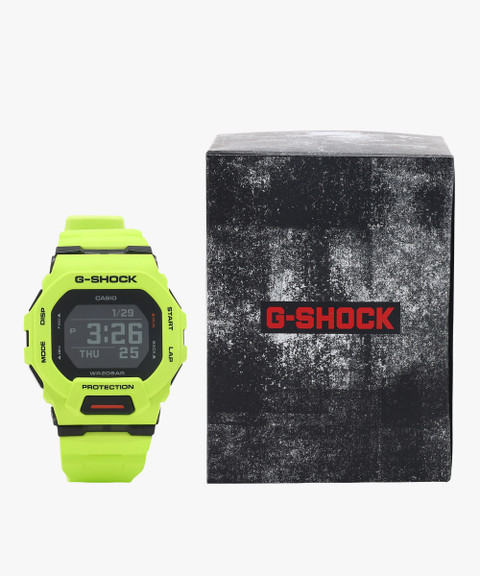 CASIO GBD-200-9DR G-Shock Dial Lime Green Resin Strap Digital