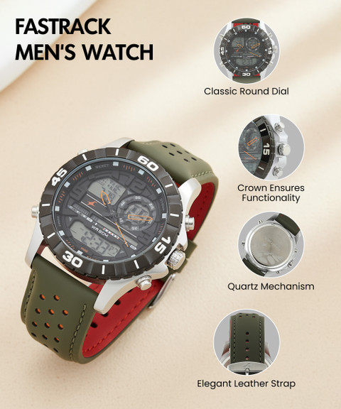 Fastrack Metal Digitals Analog-Digital Watch For Men
