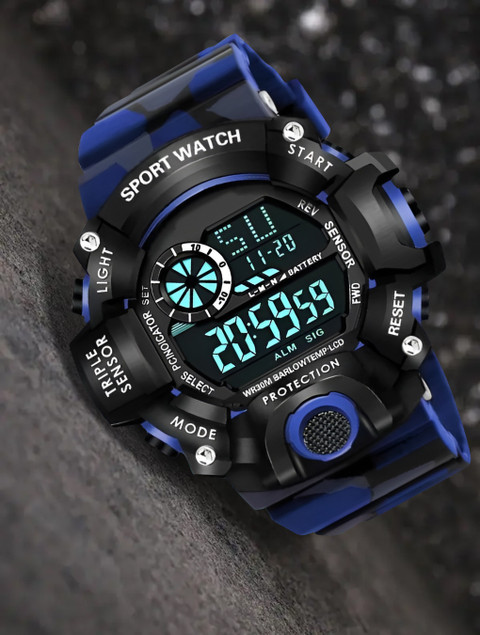 PANARS Water Resistance Automatic Digital Sports Watch for Men's Kids Watch  for Boys Watch for Men Digital Watch For Men