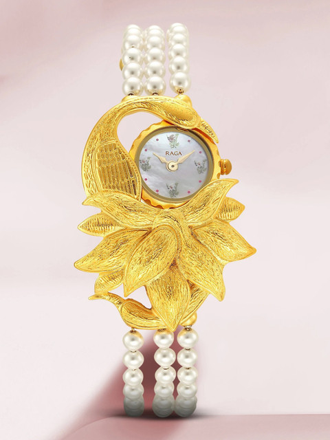 Pearl Dial Titan Watches Masaba Collection Titan Raga Masaba - Main Image