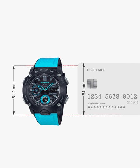 CASIO G-Shock (GA-2000-1A2DR) G-Shock ( GA-2000-1A2DR ) Analog