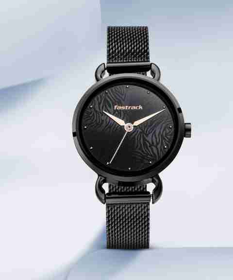 Fastrack NP6221NM02 Animal Print Analog Watch For Women
