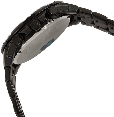 CASIO EFR-539BK-1AVUDF Edifice EFR-539BK-1AVUDF Black Stainless Steel Band  Analog Watch For Men
