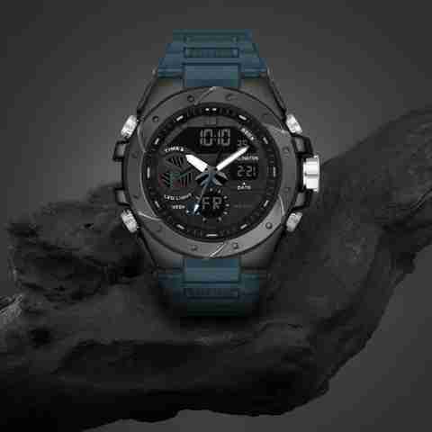 Carlington CT 9140 Teal Endurance Series Analog-Digital Watch