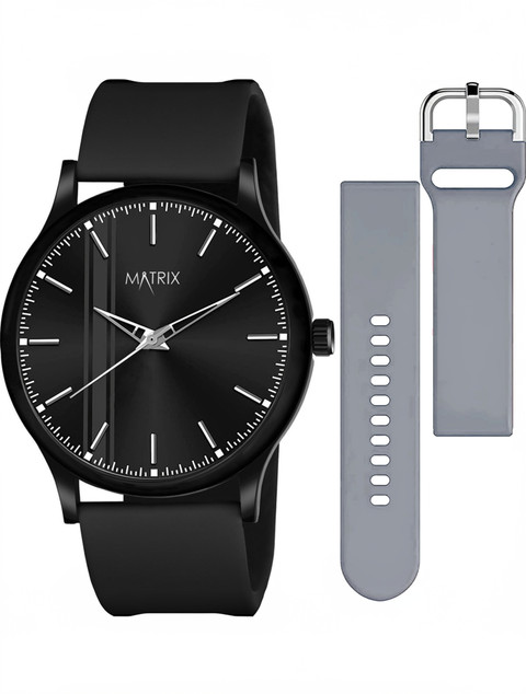 MATRIX Swap Interchangeable Straps Analog Watch For Men Women
