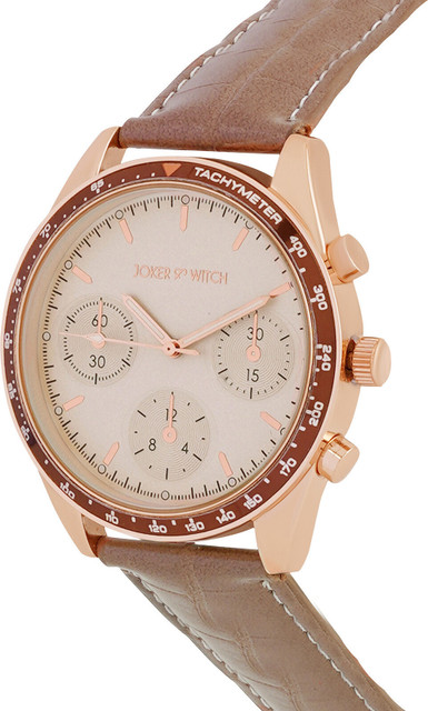 Joker & Witch Joker & Witch Legolas 44mm Beige Dial Mink Faux