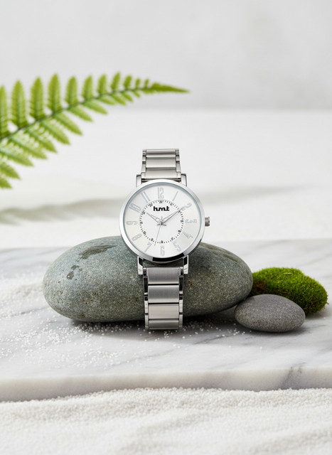 HMT DLX Attractive Silver Color Luxury Trending Analog Watch - For